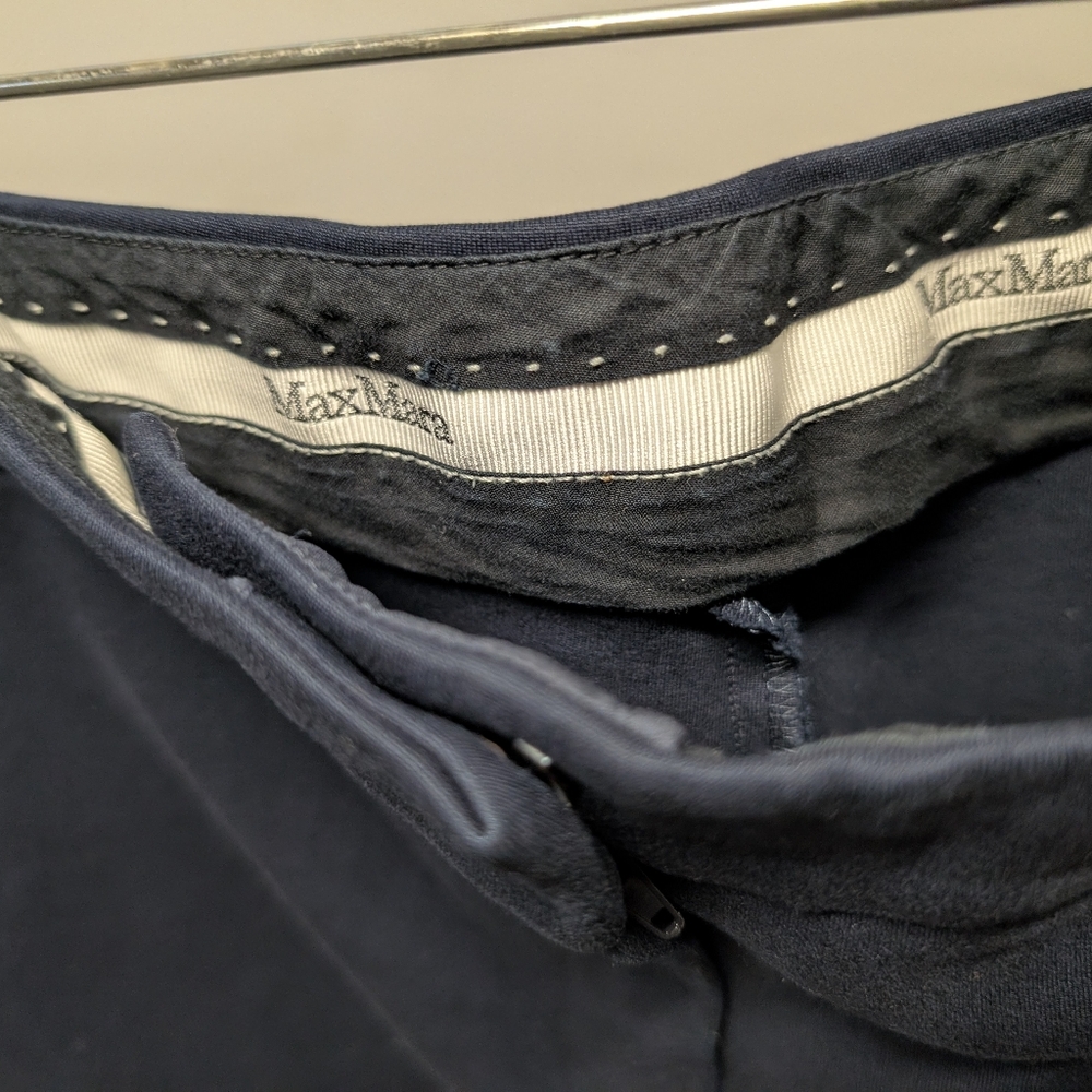 Max Mara Black Pants Size 4 - Picture 5 of 5